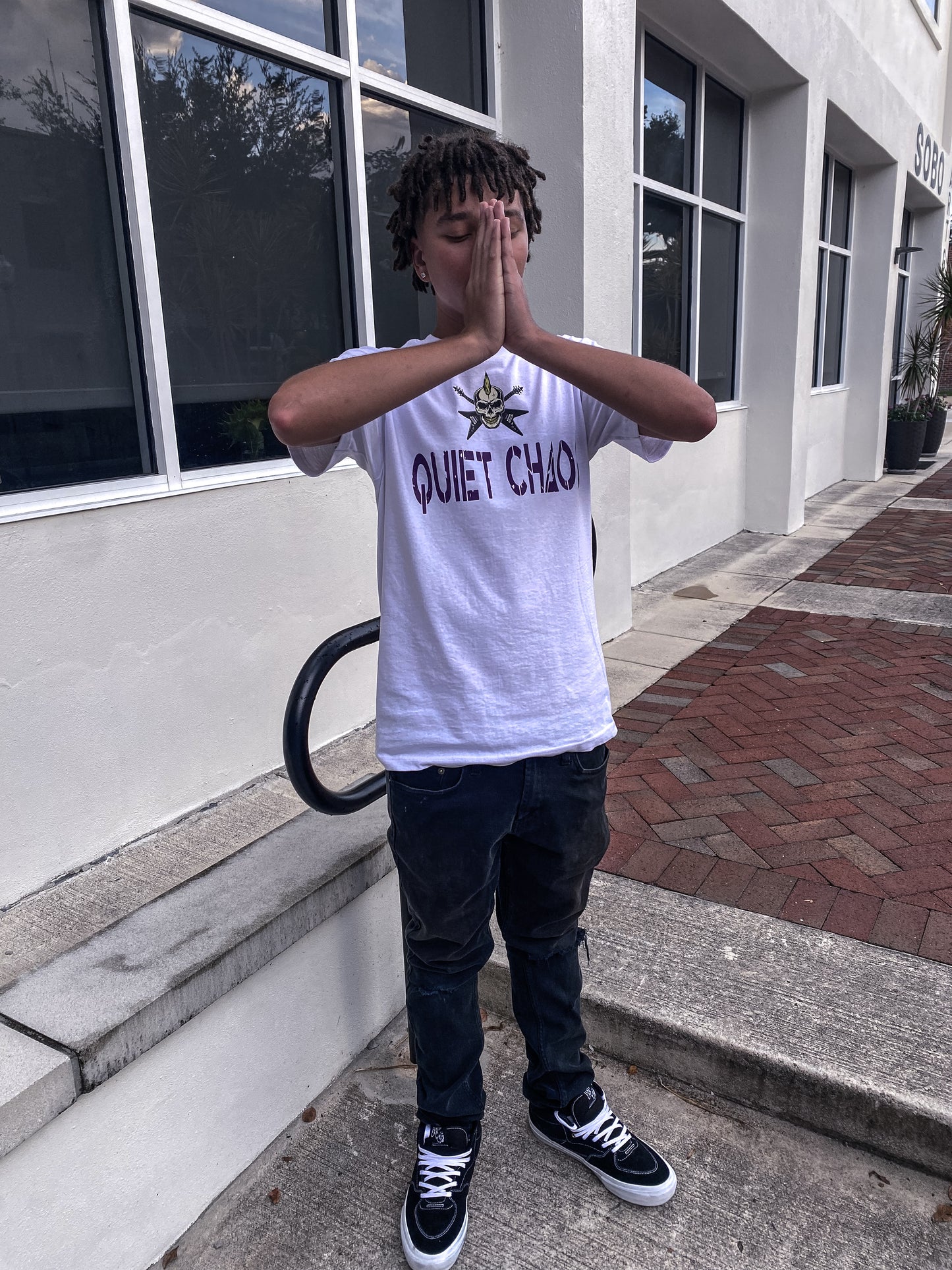 "Quiet Chaos" T-Shirt (White)